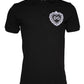 Dolce & Gabbana Black DG Heart Cotton Collared Polo T-shirt