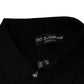 Dolce & Gabbana Black Silk Short Sleeves Men Polo T-shirt