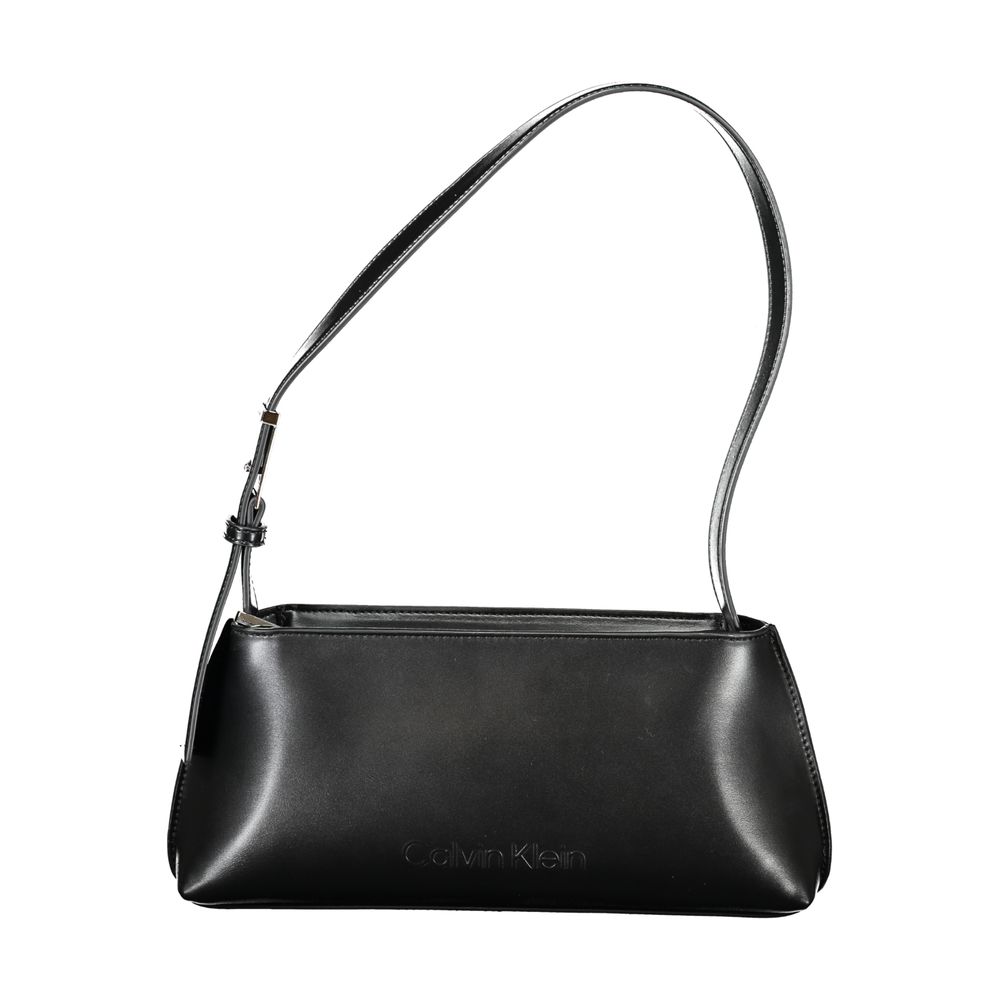 Calvin Klein Black Polyester Handbag