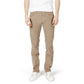 Jeckerson Beige Cotton Jeans & Pant