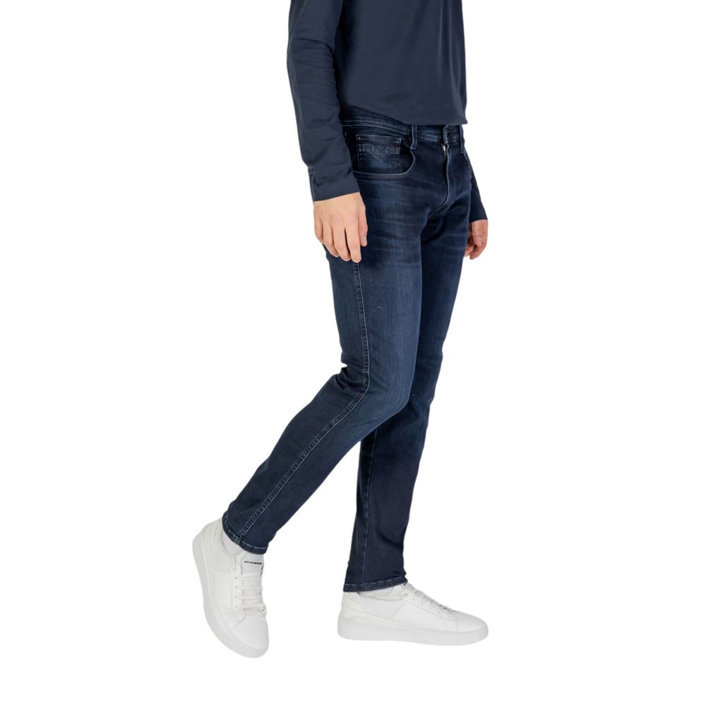 Replay Blue Cotton Jeans & Pant