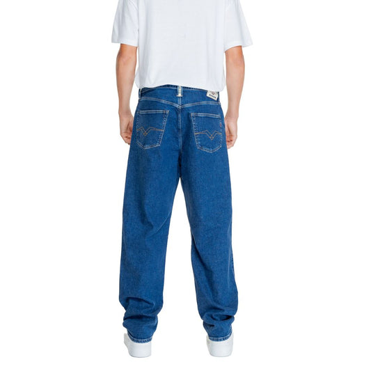 Replay Blue Cotton Jeans & Pant