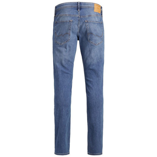 Jack Jones Blue Cotton Jeans & Pant