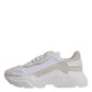 Dolce & Gabbana White Leather Daymaster Low Top Sneakers Shoes