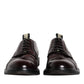 Dolce & Gabbana Bordeaux Leather Derby Formal Dress Shoes