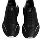 Dolce & Gabbana Black Daymaster Low Top Men Sneakers Shoes