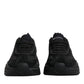 Dolce & Gabbana Black Daymaster Low Top Men Sneakers Shoes