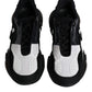 Dolce & Gabbana Black White Airmaster Men Sneakers Shoes