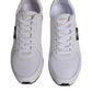 Dolce & Gabbana White Logo Leather Casual Men Sneakers Shoes