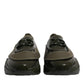 Dolce & Gabbana Military Green DAYMASTER Men Sneakers Shoes