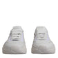 Dolce & Gabbana White Daymaster Low Top Sneakers Shoes