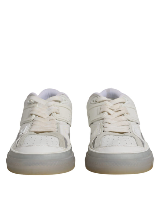 Dolce & Gabbana White DG Logo CUSTOM 2.Zero Sneakers Shoes