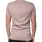 Dolce & Gabbana Brown Cotton Short Sleeves Round Neck T-shirt