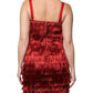 Dolce & Gabbana Red Lace Tassel Sleeveless Sheath Mini Dress