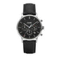 Cluse Black Leather Watch