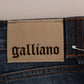 John Galliano Stylish Skinny Low Rise Denim Jeans