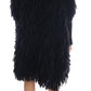 Dolce & Gabbana Elegant Black Fringed Wool-Cashmere Sweater