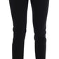 Ermanno Scervino Sleek Black Stirrup Leggings