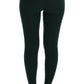 Dolce & Gabbana Elegant High Waist Green Wool Tights