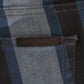 Dolce & Gabbana Chic Blue Striped Slim Fit Girly Jeans