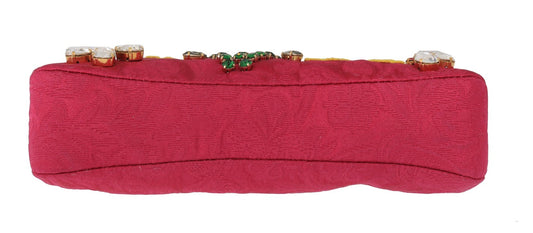 Dolce & Gabbana Elegant Evening Party Clutch in Pink