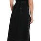 Dolce & Gabbana Elegant Black Sheath Wool Dress