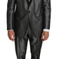 Dolce & Gabbana Elegant Gray Patterned Martini Suit