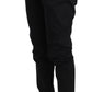 Dolce & Gabbana Elegant Black Formal Wool-Blend Trousers