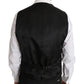 Dolce & Gabbana Elegant Gray Slim-Fit Wool-Silk Vest