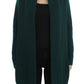 Dolce & Gabbana Elegant Green Cashmere Cardigan Sweater