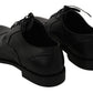 Dolce & Gabbana Sleek Black Leather Formal Dress Shoes