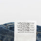 Costume National Chic Blue Wash Painted Slim Fit Jeans