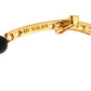 Nialaya Chic Matte Onyx Bead & CZ Diamond Cross Bracelet