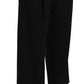 Dolce & Gabbana Elegant Black Cotton Trousers