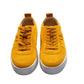 Christian Louboutin Happyrui Flat Yellow Suede Laceup Sneakers