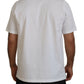 Dsquared² White Cotton Short Sleeves Crewneck T-shirt