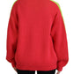 Dsquared² Multicolor Cotton Knitted Crewneck Pullover Sweater