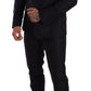 Dolce & Gabbana Elegant Slim Fit Jacquard Suit in Blue