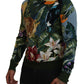 Dolce & Gabbana Jungle Embroidered Wool Silk Sweater