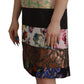 Dolce & Gabbana Patchwork Sheath Mini Dress - Multicolor Elegance