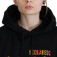Dsquared² Black Mini Icon Cotton Hoodie Sweatshirt Sweater