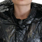 Dolce & Gabbana Elegant Designer Black Nylon Pullover Jacket