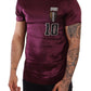Dolce & Gabbana Elegant Purple Silk Short Sleeve T-Shirt