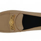 Versace Exquisite Medusa Gold-Tone Leather Loafers