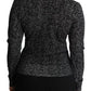 Dolce & Gabbana Black Virgin Wool Pre-Owned Cardigan Sweater