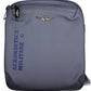 Aeronautica Militare Sleek Blue Shoulder Bag with Contrasting Details