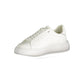 Blauer White Polyester Sneaker