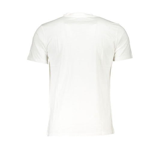 Cavalli Class White Cotton T-Shirt
