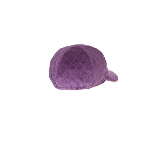 Denny Rose Purple Cotton Hat