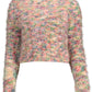 Desigual Chic Pink Contrast Detail Long-Sleeve Shirt